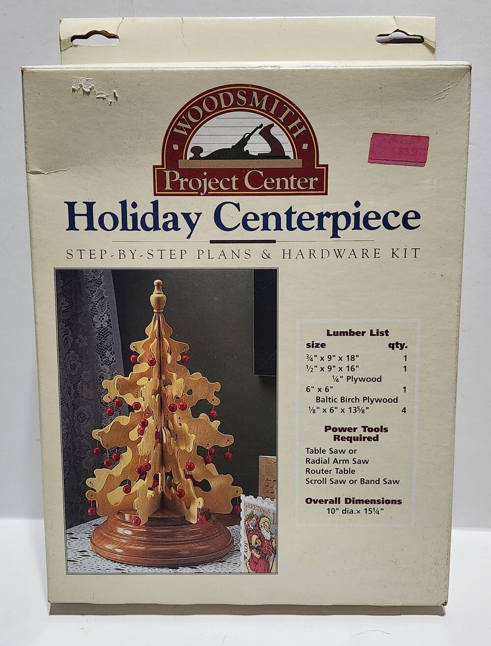 Woodsmith Holiday Centerpiece Woodworking Plans Hardware Kit Music Box Christmas